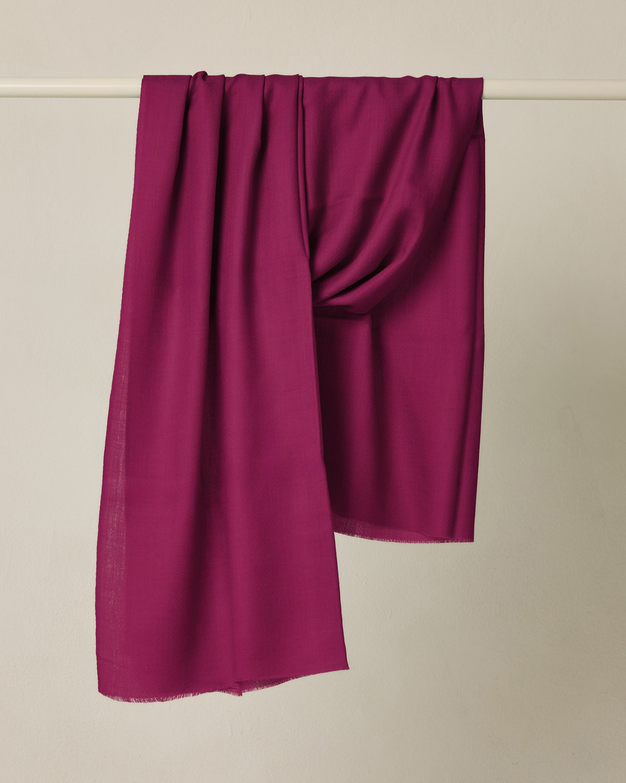 Signature Colour - Imperial Berry, 100% Pure Cashmere