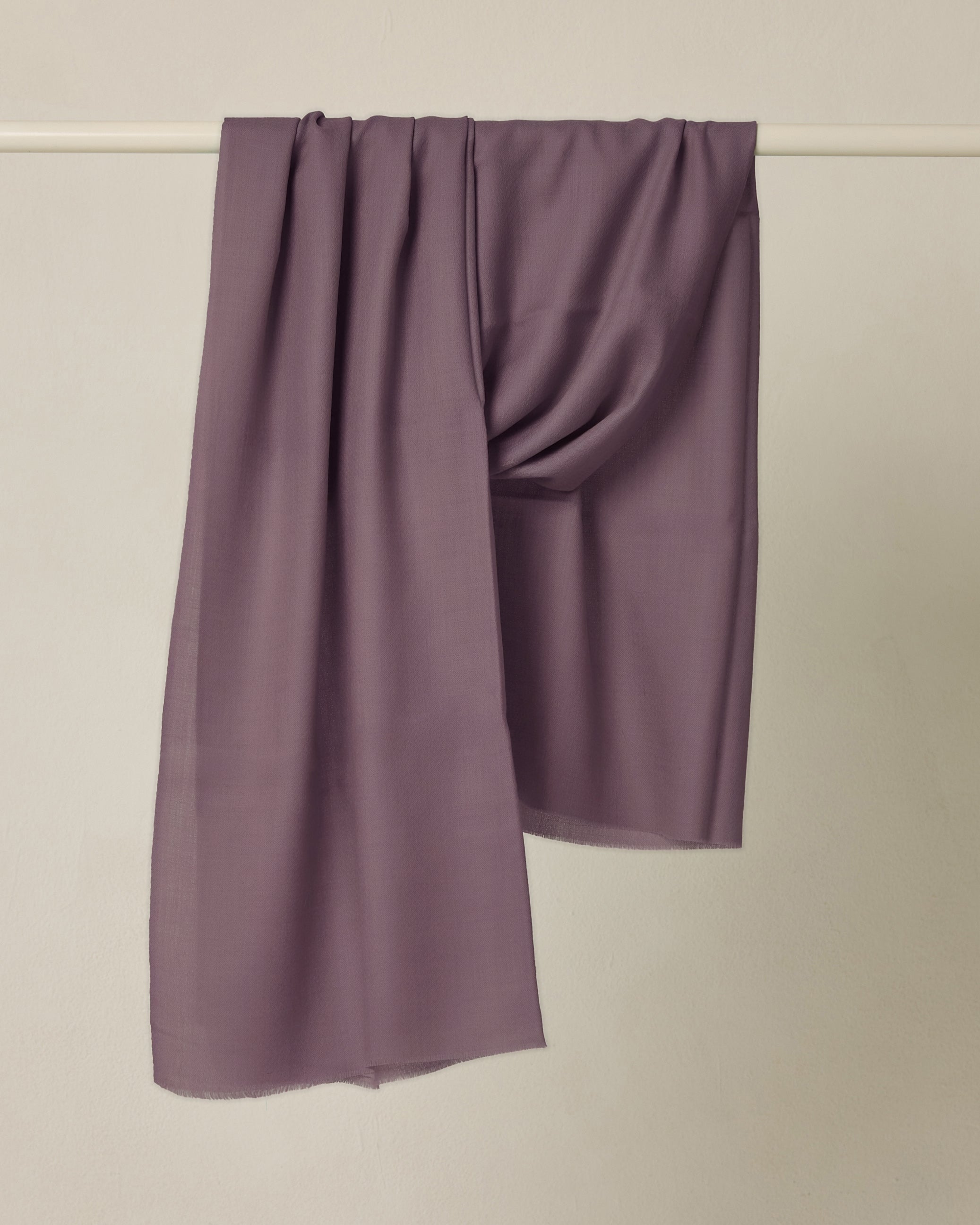Signature Colour - Mauve Royale, 100% Pure Cashmere