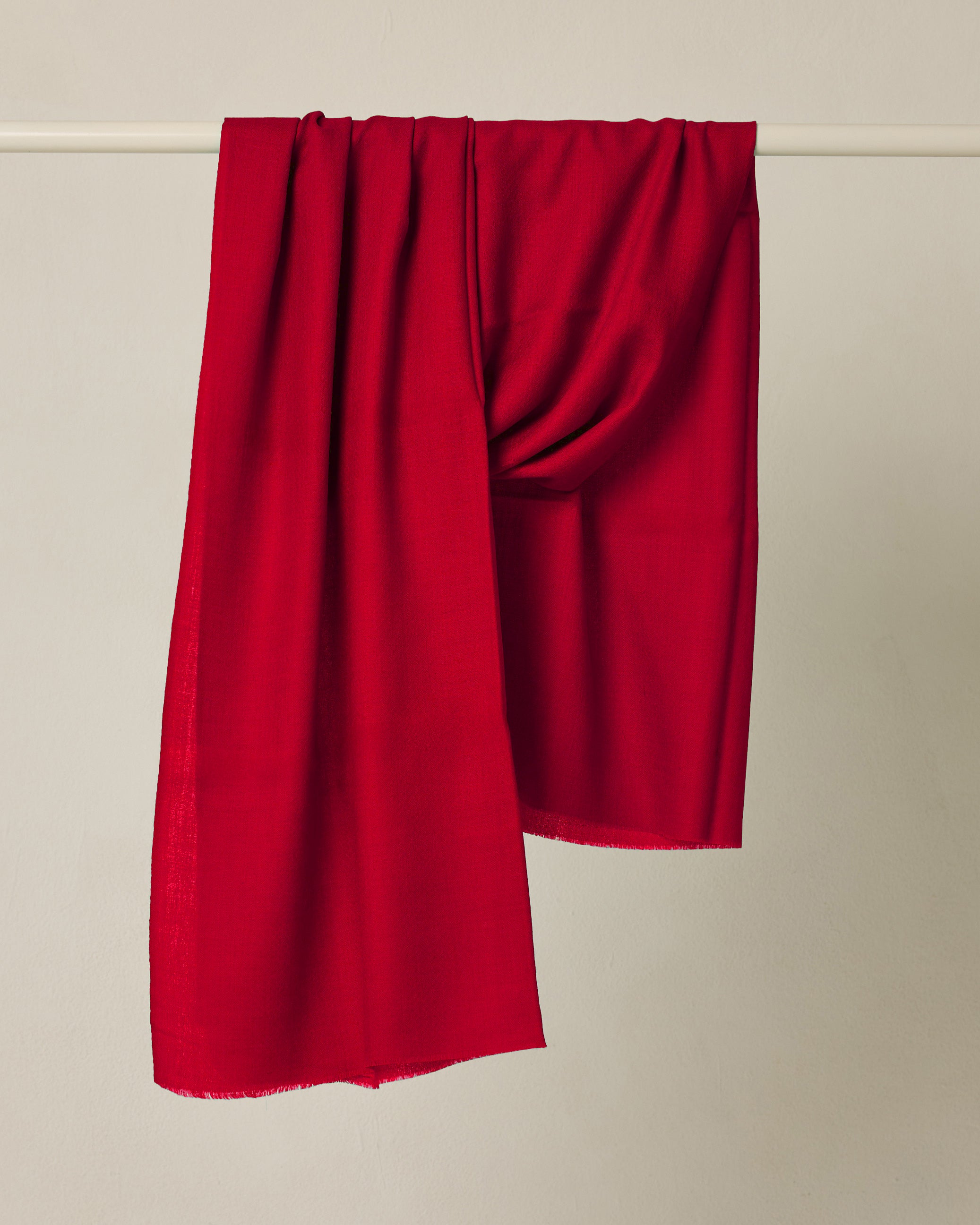 Signature Colour - Imperial Scarlet, 100% Pure Cashmere