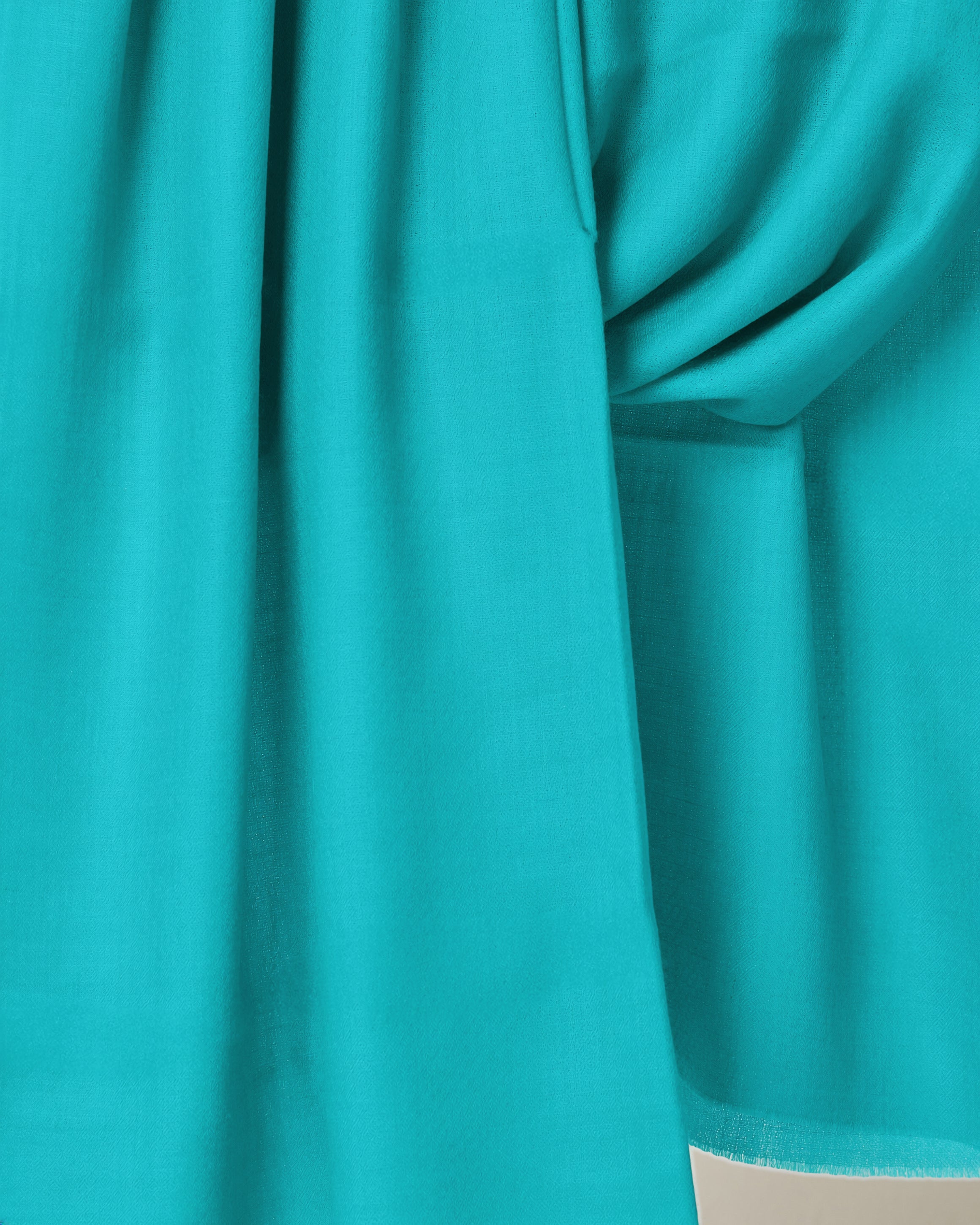 Signature Colour - Turquoise Lagoon, 100% Pure Cashmere