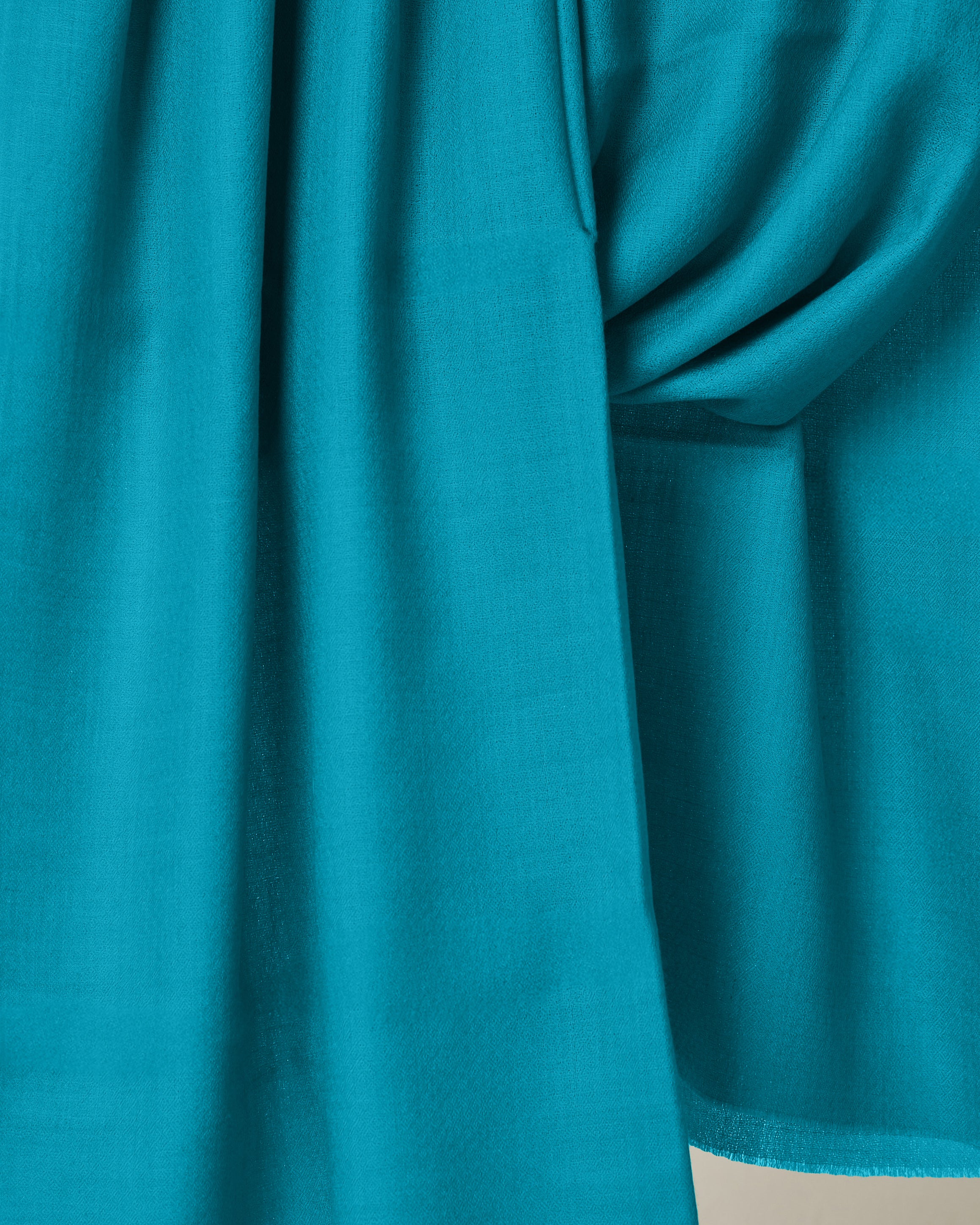 Signature Colour - Cerulean Teal, 100% Pure Cashmere